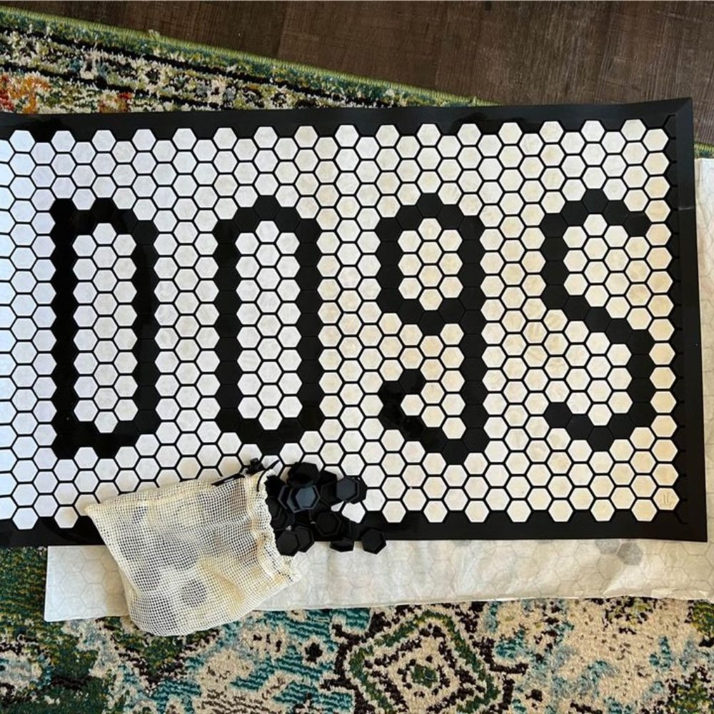 Letterfolk Tile Mat 30" x 18".
